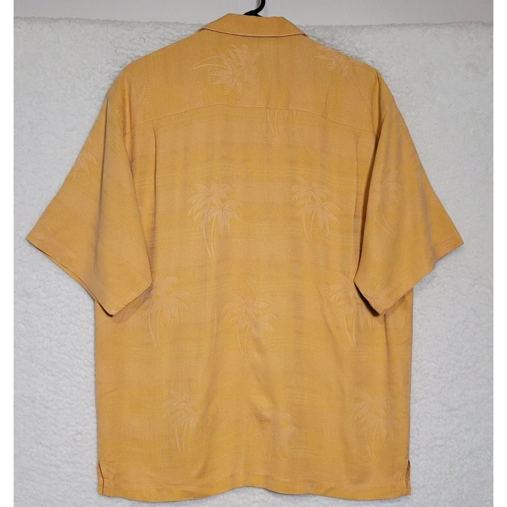 Tommy Bahama Hawaiian Shirt Men's Large 100% Silk Short‎ Sleeve 0987 - Picture 2 of 4